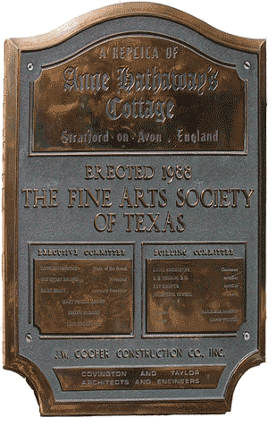 Hathaway-plaque